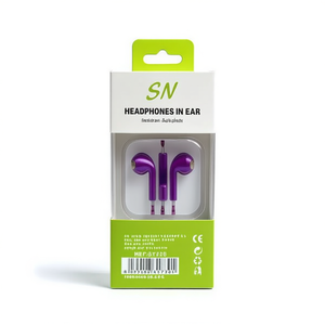 Auriculares SN Intrauditivos con Micrófono, Audio Estéreo para Teléfono Móvil y Tableta - Product Image 2