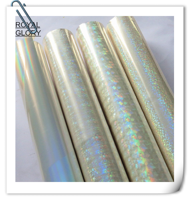 Лазерная голографическая звезда RG, прозрачные рулоны фольги горячего тиснения для пластиковых карт