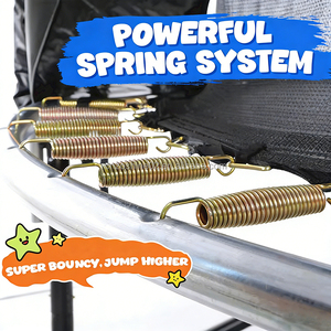 Trampolín Zoshine de 16 pies con red de seguridad interior, trampolín para exteriores de montaje rápido y sencillo para niños - Product Image 6