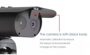 Cámara de <span class=keywords><strong>imagen</strong></span> térmica CCTV con reconocimiento automático de temperatura corporal, Binocular bi-espectro óptico, detección de fiebre, IA - Product Image 5