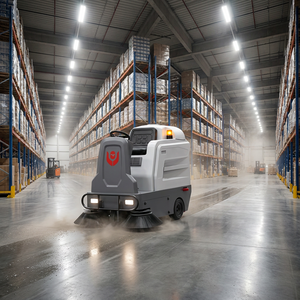 <span class=keywords><strong>Balayeuse</strong></span> autoportée compacte CleanHorse M2 1200 mm, <span class=keywords><strong>balayeuse</strong></span> électrique autoportée pour entrepôt, usine industrielle - Product Image 3