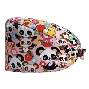 Gorro Quirúrgico Desechable Elástico y Cómodo, Gorro Bouffant para Enfermeras, Uniformes Médicos 100% Algodón Twill, Directo de Fábrica - Product Image 3