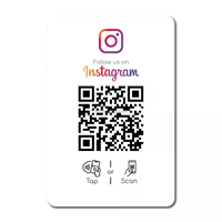Venta caliente NFC Google Ins TikTok Review Card Tappable Google Review Cards Trae instantáneamente a los clientes Review Google Card