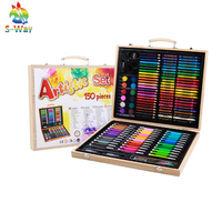 Set de peinture de luxe, 180 pièces, pour débutants et artistes et enfants, dessin artistique et créatif, vente en gros