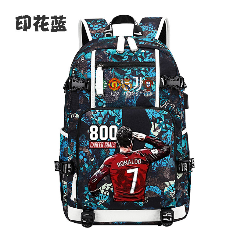 Cristiano Ronaldo 800 points - Bleu estampillé