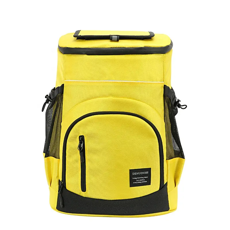 custom cooler bag leak proof thermal insulated cooler backpack large capacity travel picnic camping cooler bags