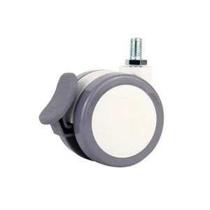 3-14days <b>Replacement</b> <b>Wheels</b> For Office Computer Chair Kitchen Bathroom M10 Thread Silent Swivel Brake Casters Universal Medical - Product Image 2