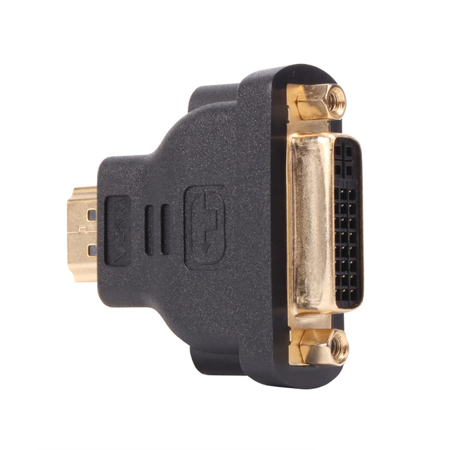 VCOM 1080P HDMI Male to DVI-I 24+5 Female Converter Gold Plated HDMI to DVI Adapter for Monitor TV Box PS5