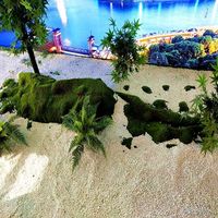 Herbe artificielle EG-G496 bricolage gazon de pelouse écologique longue durée plante verte décoration aménagement paysager herbe filamenteuse