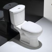 Inodoro Sanitaire pas cher économique Suite Twyford Wc Salle de bain Céramique Piédestal Lavabo Évier et Siphonique Ensemble de Toilette Deux Pièces