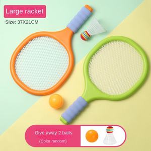 Raquette de tennis interactive pour l'entraînement en plein air, double badminton pour les garçons et les filles de la maternelle, jeu amusant parent-enfant, jouet de sport de loisirs - Product Image 6