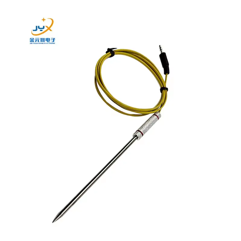 Stainless steel probe Type K J E 4*100mm PT100 PT1000 Thermocouple Temperature Sensor