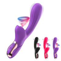 Vibromasseur Lapin à Succion Point G Stimulateur Clitoridien Double Stimulation Silicone USB Rechargeable Étanche Jouet Sexuel Adulte pour Femme
