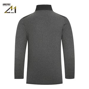 Camiseta Térmica de Manga Larga para Hombre Aonesport, Tejido de Forro Polar, Secado Rápido, Estilo Safari, Corte Regular, Color Sólido - Product Image 3