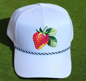 Custom Quick Dry Performance Sports Structured Rubber Logo Caps 5 Panel <b>Waterproof</b> Laser Cut Hole Snapback <b>Hats</b> - Product Image 1