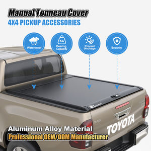 Couverture de benne de camionnette rétractable manuelle Zolionwil, couvercle de benne à rouleaux pour <span class=keywords><strong>Toyota</strong></span> <span class=keywords><strong>Hilux</strong></span> - Product Image 2