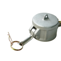 Capuchon anti-poussière en alliage d'aluminium, type DP, raccord rapide femelle, 1,6 MPa, résistant aux acides, pour tuyau d'arrosage agricole, de chantier naval et de quai