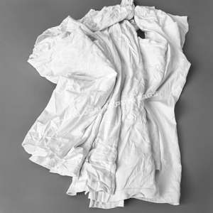 Trapos de Algodón Blanco para Uso en Taller, 5KG, 10KG, 25KG, 100KG, Incluyendo Trapos de Camiseta Reciclados, Trapos de Algodón 100% Blanco - Product Image 1