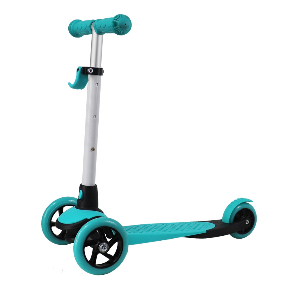 3 колеса пластиковый Kick скутер, способный преодолевать Броды для детей