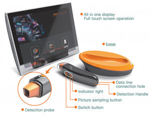 Máquina de Análisis de Acné, Análisis de Pigmentación, Análisis de Piel, Analizador Facial de Piel, Tecnología de Topografía <span class=keywords><strong>3D</strong></span>, Pantalla de 18 Pulgadas para el Hogar - Product Image 4