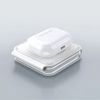 Chargeur sans fil magnétique pliable 3-en-1 à chargement rapide 15W, support pour iPhone 13 14 15 16 Pro Max, Apple Watch et AirPods – Nouveauté 2026, Vente Flash