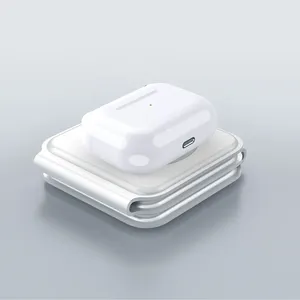 <span class=keywords><strong>Cargador</strong></span> Inalámbrico Magnético Plegable 3 en 1, Venta Caliente 2026, Base de Carga Rápida de 15W para iPhone 13 14 15 16 <span class=keywords><strong>Pro</strong></span> Max, iWatch y <span class=keywords><strong>Airpods</strong></span> - Product Image 4
