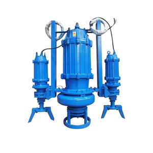 Bomba Sumergible Grande para Lodos de Arena, de Alto Cromo, para Uso en Riego y Agricultura, Conexión de Brida, Modelo ZJQ, 0.1-500 M/h Chr - Product Image 4