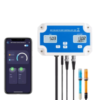 Contrôleur ORP Wifi haute précision, contrôleur de pH industriel en ligne, thermomètre 3 en 1, moniteur de pH numérique