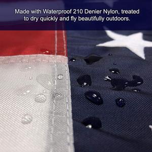 Nouveaux produits imprimés, drapeau brodé extérieur des états-unis, drapeau <span class=keywords><strong>américain</strong></span> brodé - Product Image 4
