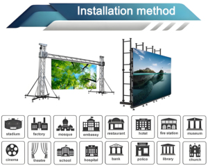Màn hình LED video 4K P3.91 ngoài trời, chống nước, độ sáng cao, dùng cho sân khấu, hòa nhạc, quảng cáo và biển quảng cáo kỹ thuật số - Product Image 2