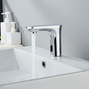 Grifo de Lavabo con Sensor, Monomando, Sin Contacto, Válvula de Cerámica Inductiva, Montaje en Encimera, Ahorro de Agua - Product Image 2