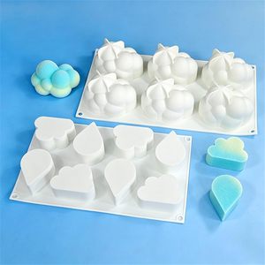 Molde de Silicona Reutilizable en Forma de Nube para Hornear Pasteles, Molde para Hacer Pasteles de Chocolate y Postres - Product Image 4