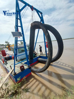 Drague à aspiration par jet avec pompe à eau pour le dragage des sables