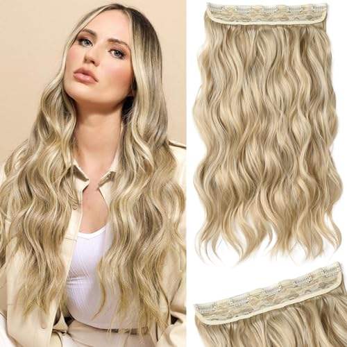 Dark ash blonde - wavy