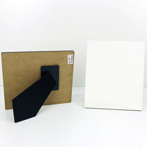 Cornice <span class=keywords><strong>in</strong></span> <span class=keywords><strong>legno</strong></span> personalizzabile per la decorazione per la casa di sublimazione MDF Board per la scrivania artigianato cornice <span class=keywords><strong>in</strong></span> bianco - Product Image 4