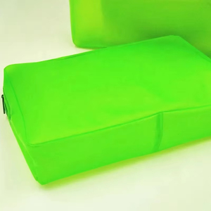 Sac fourre-tout en PVC transparent avec fermeture éclair personnalisée, écologique, pour le shopping, la cosmétique, l'organisation, les articles de toilette, ensemble de <span class=keywords><strong>voyage</strong></span> - Product Image 3