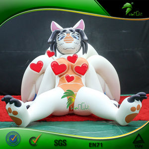 Hongyi Custom Opblazen Pop Opblaasbare Animes Volwassen Speelgoed Gigantische Opblaasbare Looner Ballon Met Gat - Product Image 2