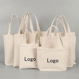 Sac fourre-tout en toile de taille moyenne personnalisable avec longue anse et motif lettres pour la publicité et les promotions commerciales - Logo personnalisé - Product Image 4