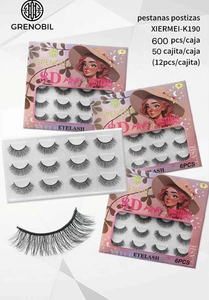 ขนตาปลอม Grenosil 8D Mink แบบ 6 คู่ แถบใส ขนตาปลอมแบบเต็มแถบ - Product Image 3
