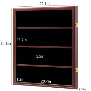 Boîte de présentation 2026 pour cadres <span class=keywords><strong>photo</strong></span>, fleurs, objets de collection et cartes gradées, avec <span class=keywords><strong>verre</strong></span> anti-décoloration et protection UV, design moderne, capacité 24 pochettes - Product Image 5