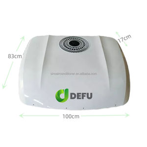 Aire acondicionado eléctrico <span class=keywords><strong>de</strong></span> CA para coche <span class=keywords><strong>de</strong></span> 12V <span class=keywords><strong>de</strong></span> alta calidad, modelo dividido, ventilador <span class=keywords><strong>de</strong></span> termostato con Material plástico para camión y autobús Abarth - Product Image 2