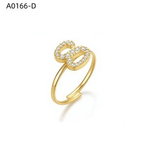 Fashion <b>Ring</b> with Zirconia A0166 for Women High Quality Jewelry - Product Image 2