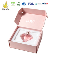 Kotak Kemasan Parfum 50ml Custom Print dari Karton Bergelombang dengan Sisipan Pelindung untuk Pengiriman Botol Parfum