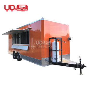 Camions de nourriture de rue Imbisswagen, kiosque de camion de nourriture de Popcorn Hamburger, remorques de nourriture de Concession entièrement équipées à vendre - Product Image 1