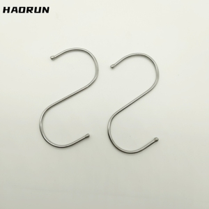 Sliver Metal <strong>Hook</strong> Round <strong>S</strong> Type <strong>Hooks</strong>,Stainless Steel Small Metal Twisted Stainless SteelS <strong>Hooks</strong> - Product Image 4