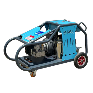 Nueva Hidrolavadora Industrial de Agua Fría para <span class=keywords><strong>Limpieza</strong></span>, Desoxidación y Desincrustación de 45kW 380V 1200bar con Motor de Imán Permanente - Product Image 3