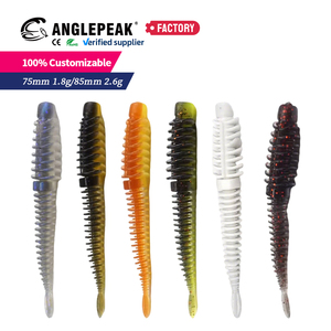 Vente en gros usine – <span class=keywords><strong>Leurre</strong></span> souple flottant en TPE avec queue aiguille, 6 couleurs, 6,5 cm, 7,5 cm, 8,5 cm, avec attractif ajouté, pour la pêche au bar et à la <span class=keywords><strong>truite</strong></span> - Product Image 5