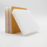 Feuille acrylique blanche pour la fabrication d'enseignes, impression UV, fabrication d'affichages, usine OEM