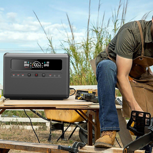 Home <b>Backup</b> 1536Wh <b>Battery</b> Solar Generator UPS Function 2000W Portable Power Station With Smart Display for Road Trips Q2000 * 1 - Product Image 1
