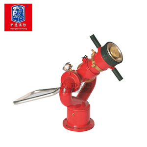 PS30-50 Fire Hose Reel Fixed Firefighting Cannon <b>Cast</b> Iron <b>Powder</b> Coating For Class A And B Fires - Product Image 1